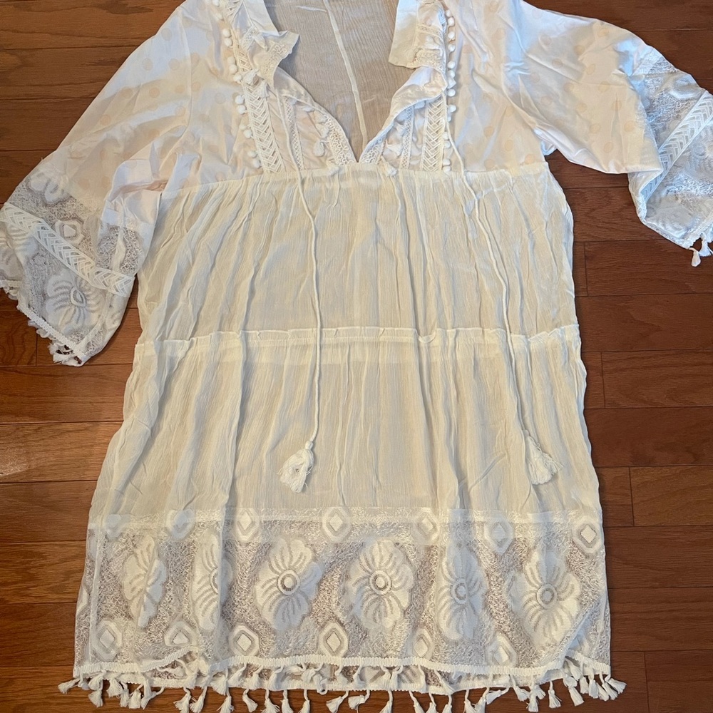 White Women’s Dress